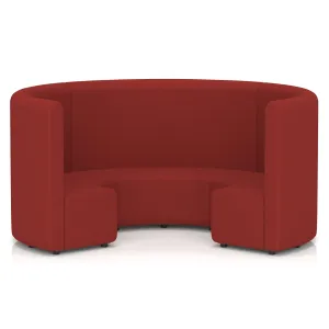 Mawsley Circular Booth Modular Office Seating Set