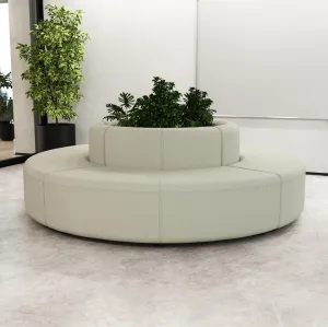 Mawsley Circular Island Modular Office Seating Set