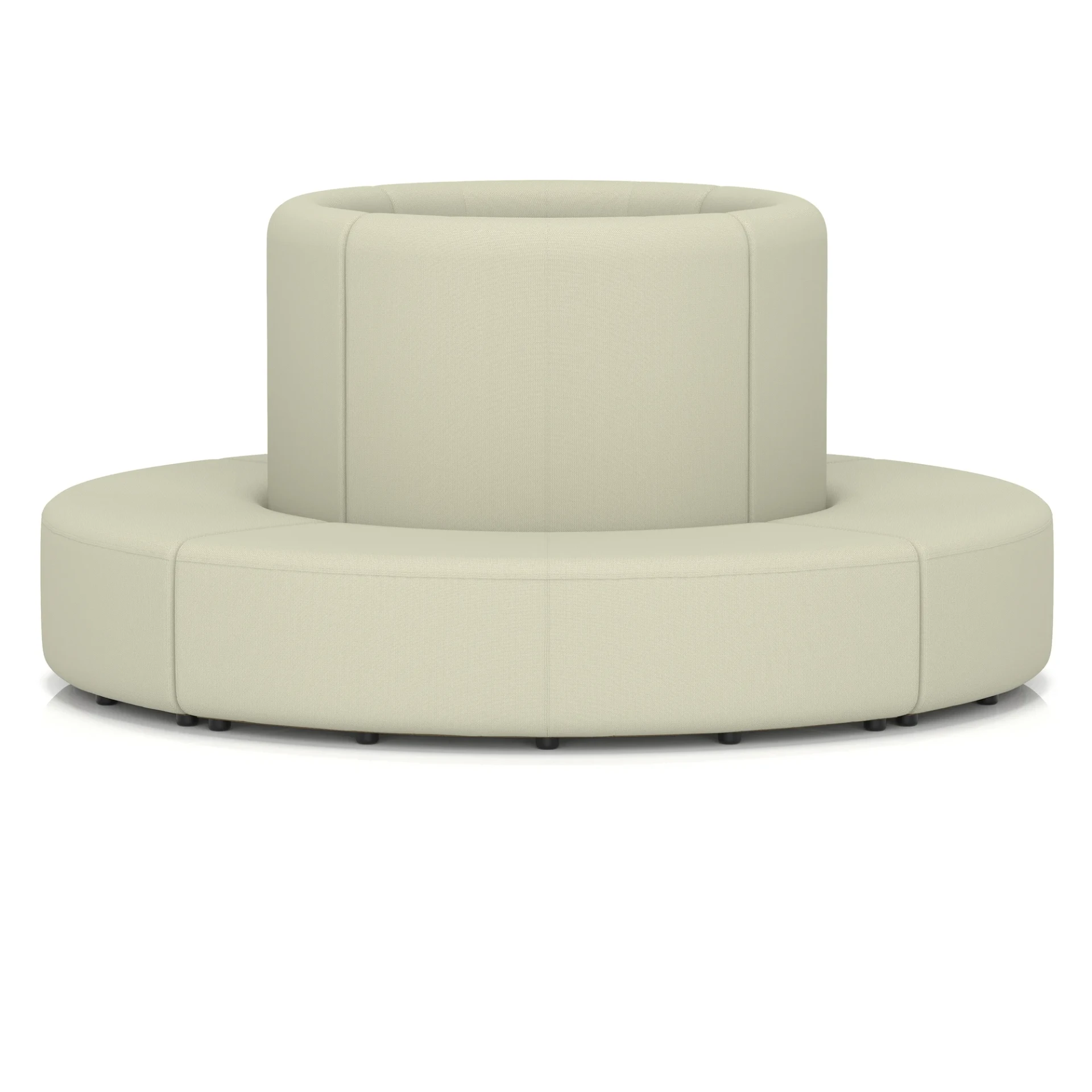 Mawsley Circular Island Modular Office Seating Set