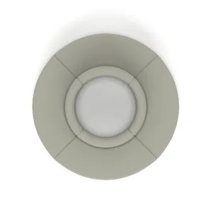 Mawsley Circular Island Modular Office Seating Set