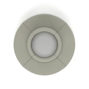 Mawsley Circular Island Modular Office Seating Set