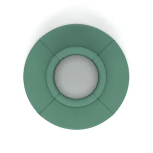 Mawsley Circular Island Modular Office Seating Set