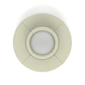 Mawsley Circular Island Modular Office Seating Set