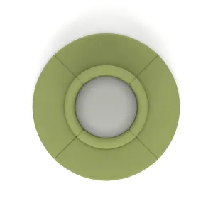 Mawsley Circular Island Modular Office Seating Set