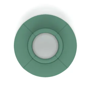 Mawsley Circular Island Modular Office Seating Set