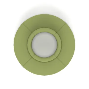 Mawsley Circular Island Modular Office Seating Set