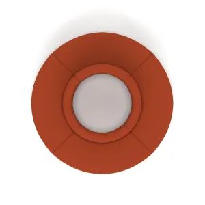 Mawsley Circular Island Modular Office Seating Set