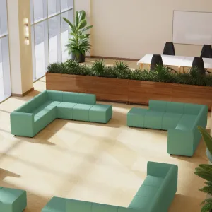 Mawsley Modular Seating Set L-Shaped Corner Sofa
