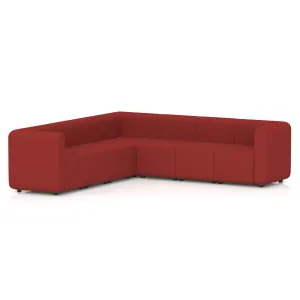 Mawsley Modular Seating Set L-Shaped Corner Sofa - Arms Both Sides / Era Extent
