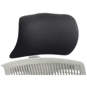 Flex Black Fabric Office Chair Headrest