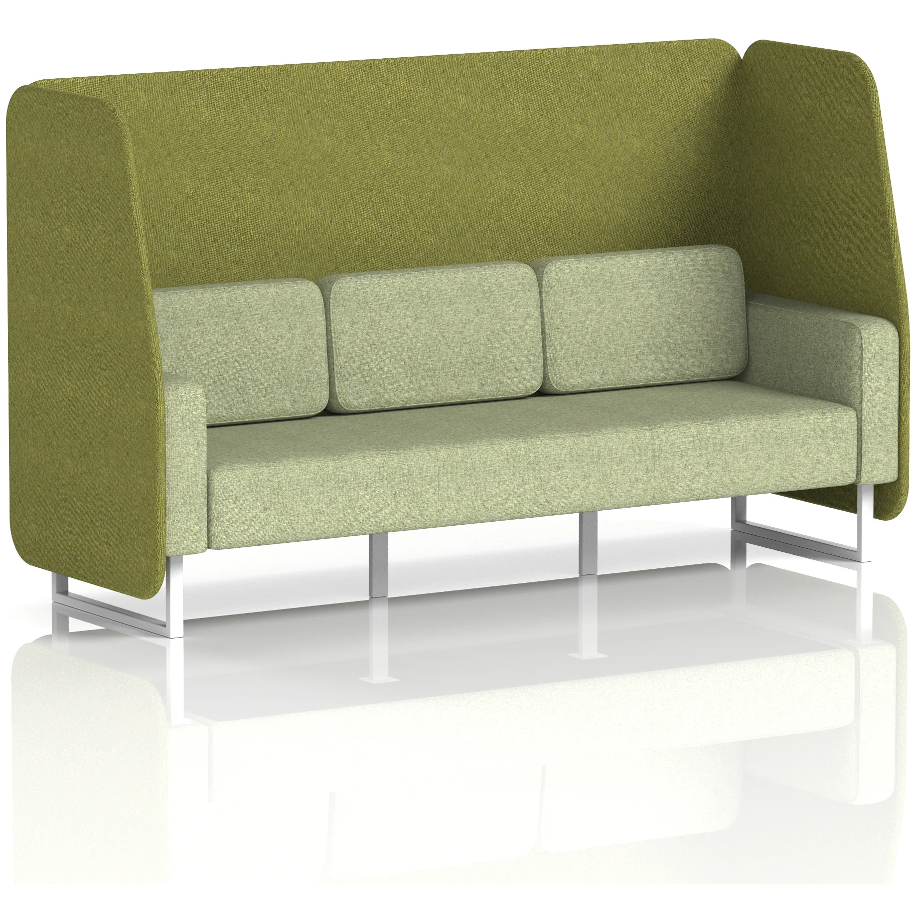 Brixworth 1 to 3 Seater Open Office Privacy Booth