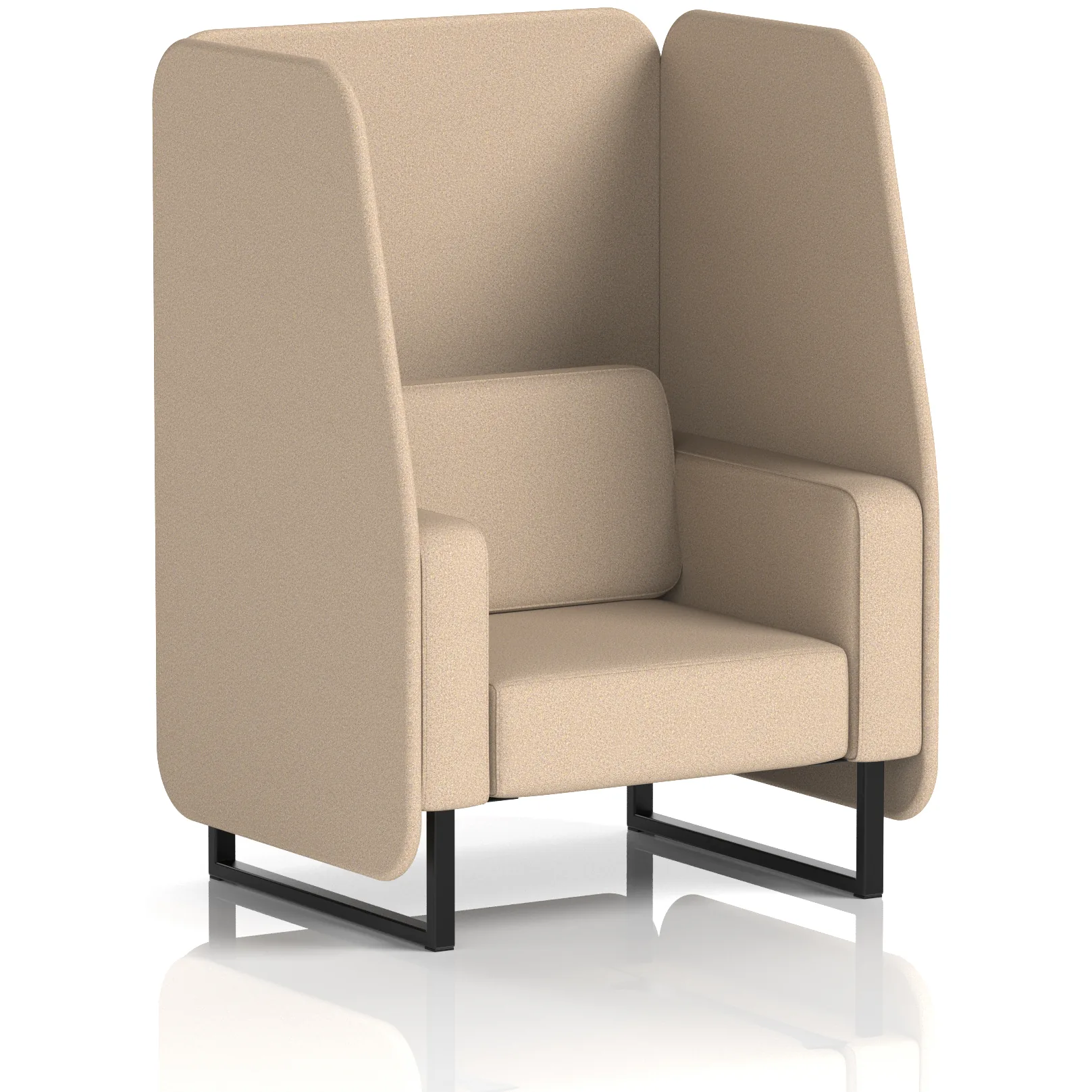 Brixworth 1 to 3 Seater Open Office Privacy Booth