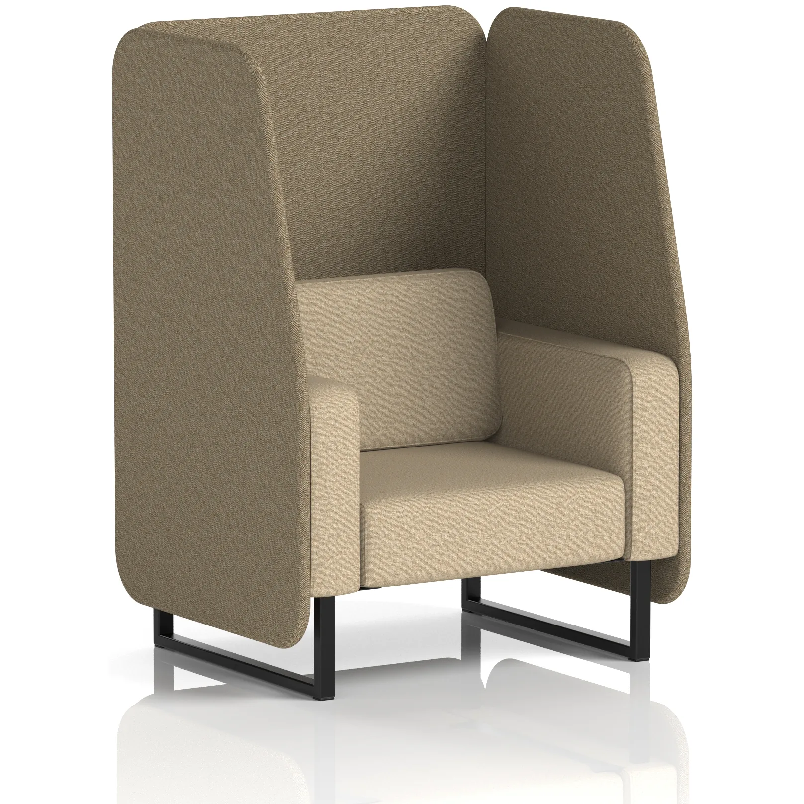 Brixworth 1 to 3 Seater Open Office Privacy Booth