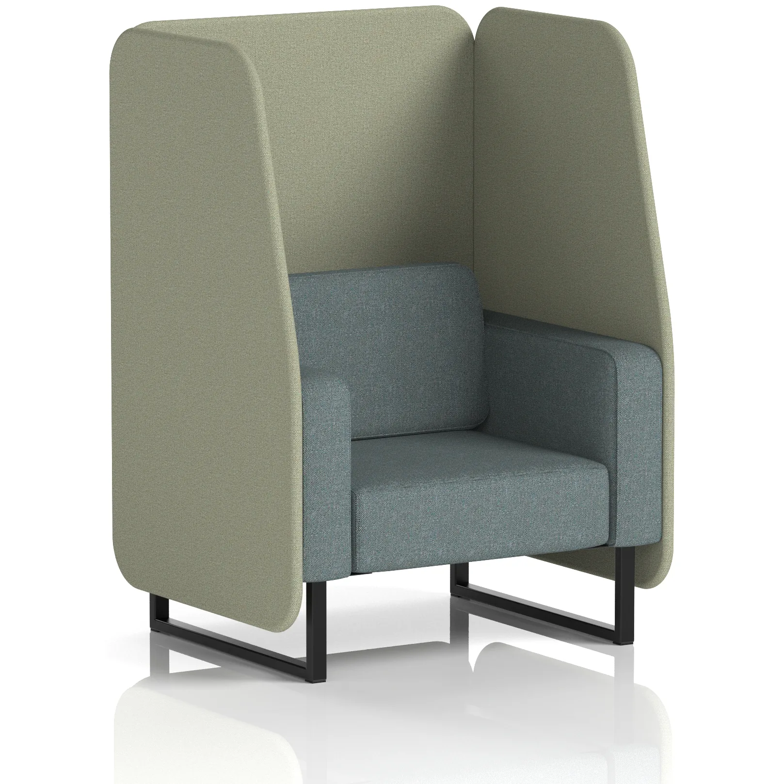 Brixworth 1 to 3 Seater Open Office Privacy Booth