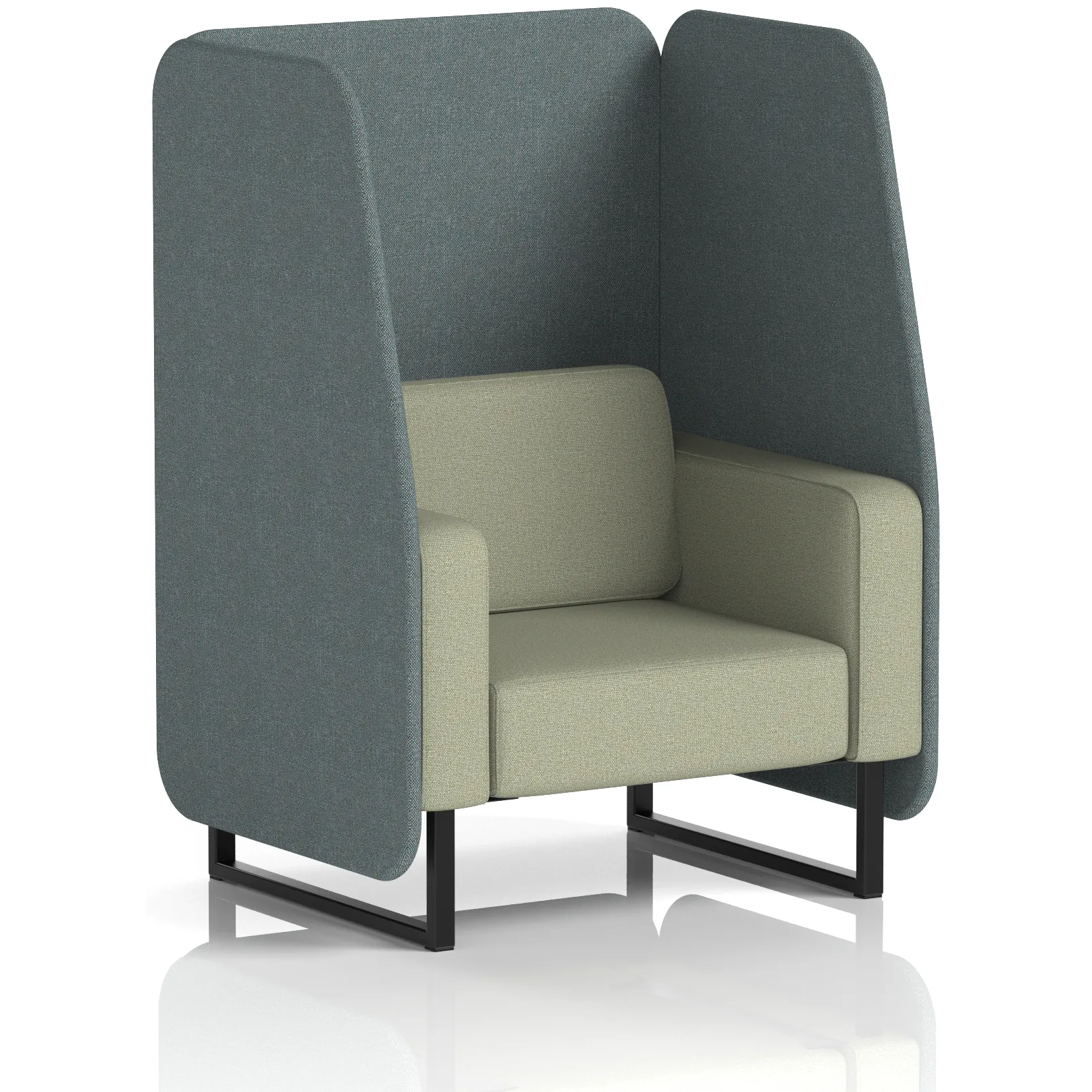 Brixworth 1 to 3 Seater Open Office Privacy Booth