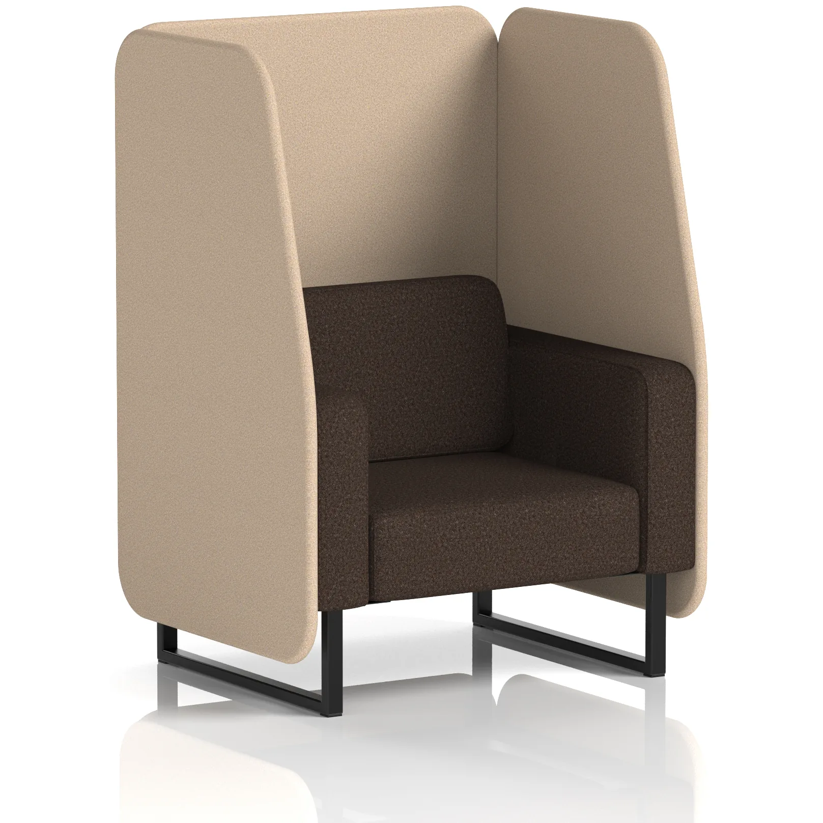 Brixworth 1 to 3 Seater Open Office Privacy Booth