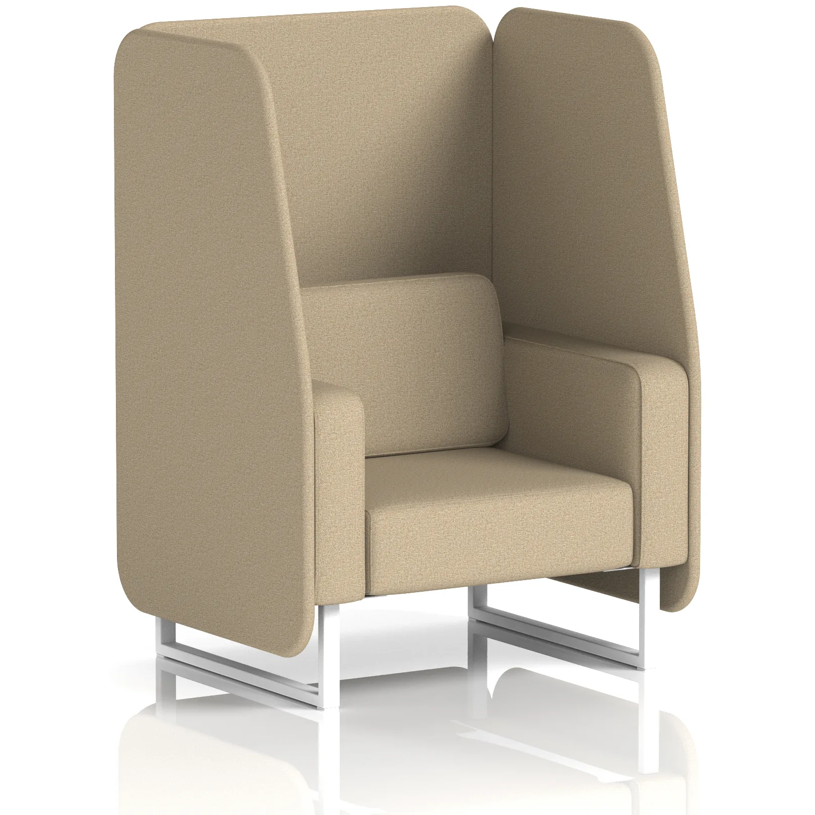 Brixworth 1 to 3 Seater Open Office Privacy Booth