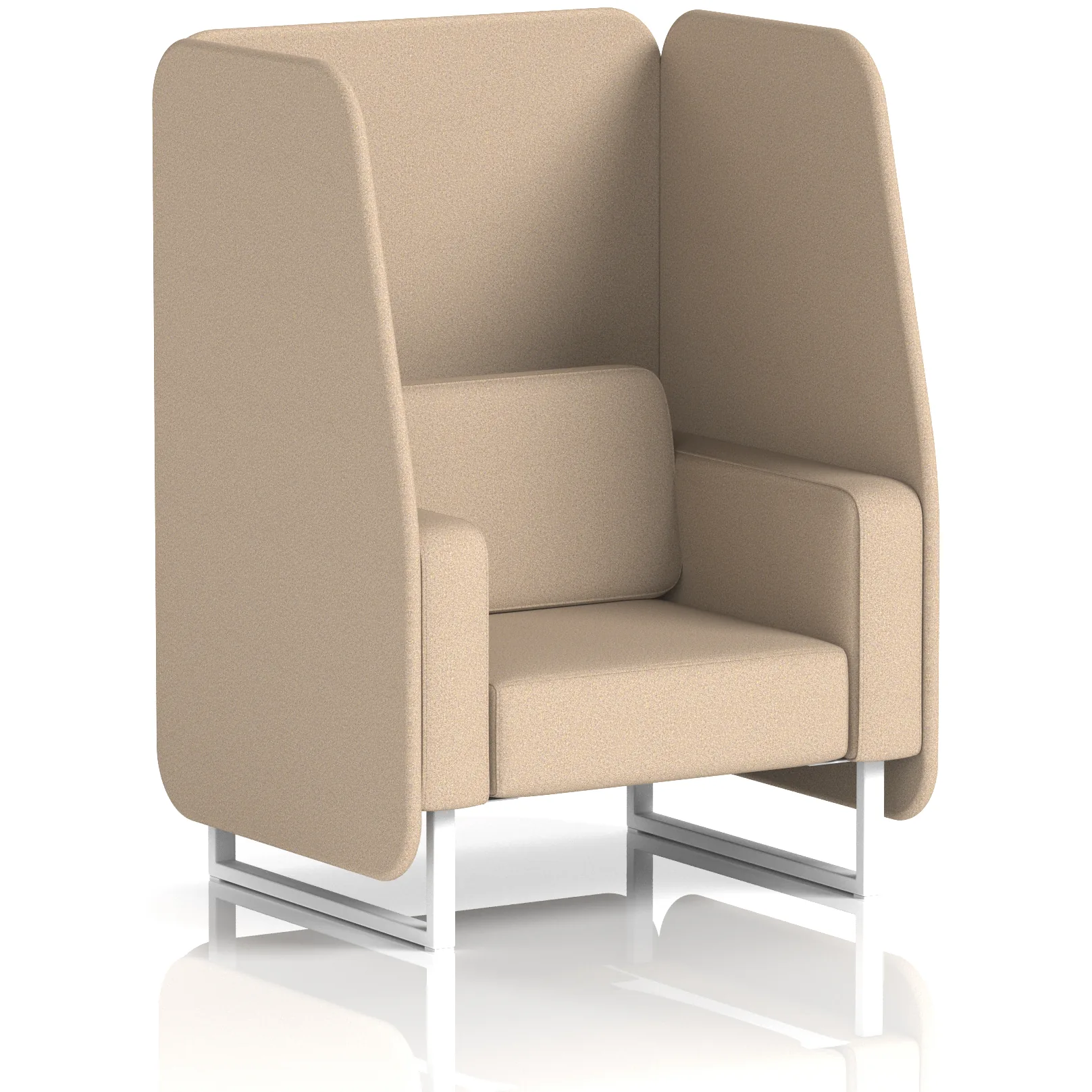 Brixworth 1 to 3 Seater Open Office Privacy Booth