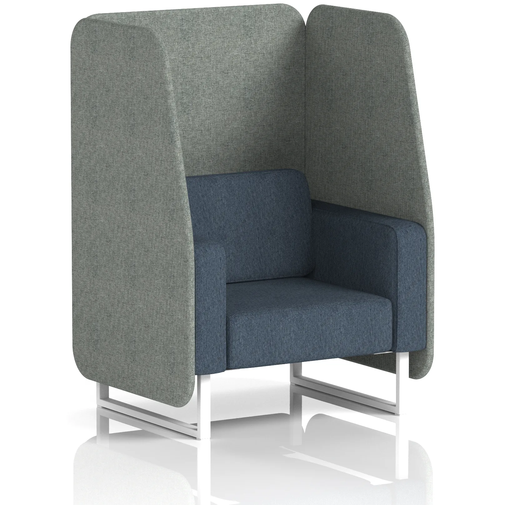 Brixworth 1 to 3 Seater Open Office Privacy Booth