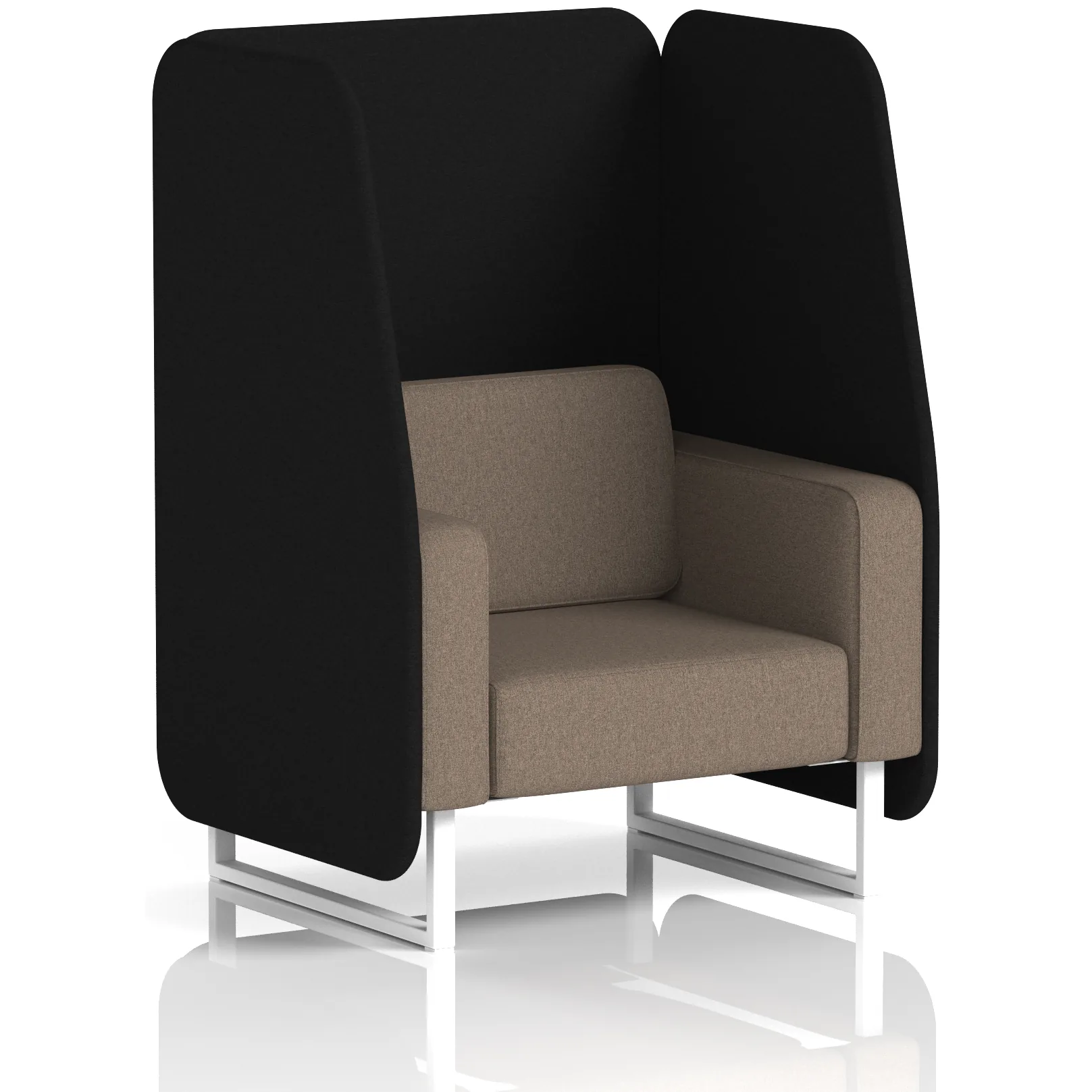 Brixworth 1 to 3 Seater Open Office Privacy Booth