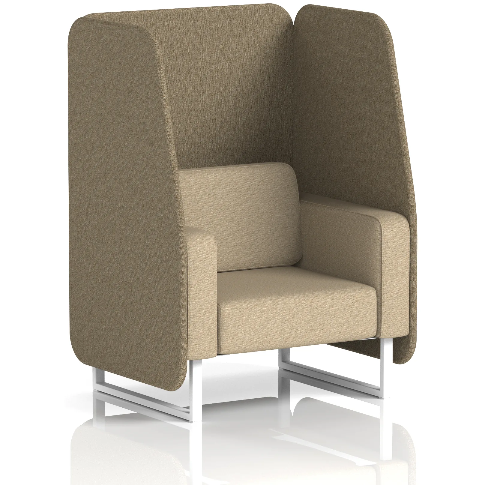 Brixworth 1 to 3 Seater Open Office Privacy Booth