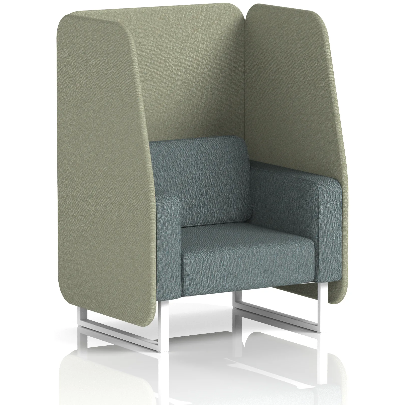 Brixworth 1 to 3 Seater Open Office Privacy Booth