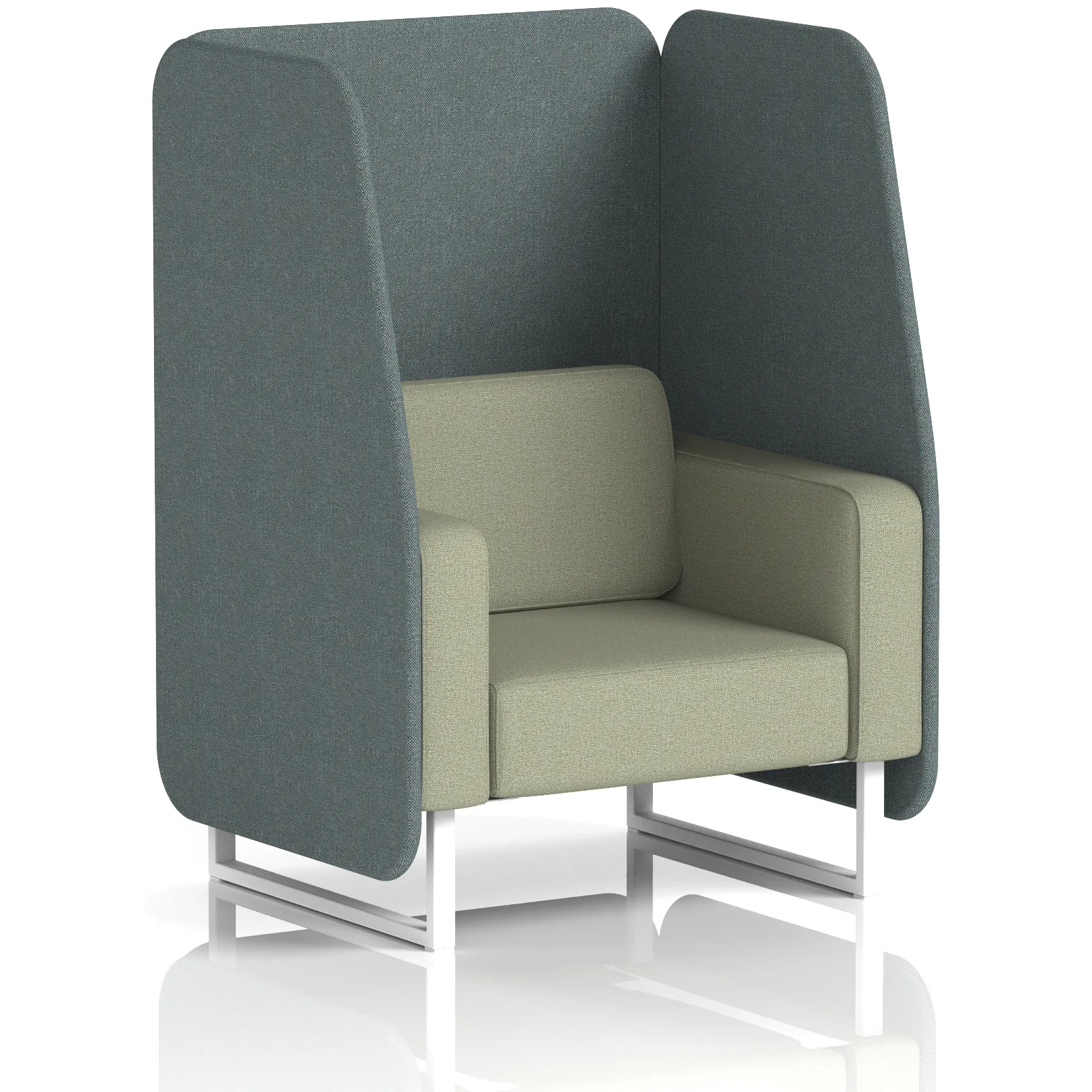 Brixworth 1 to 3 Seater Open Office Privacy Booth