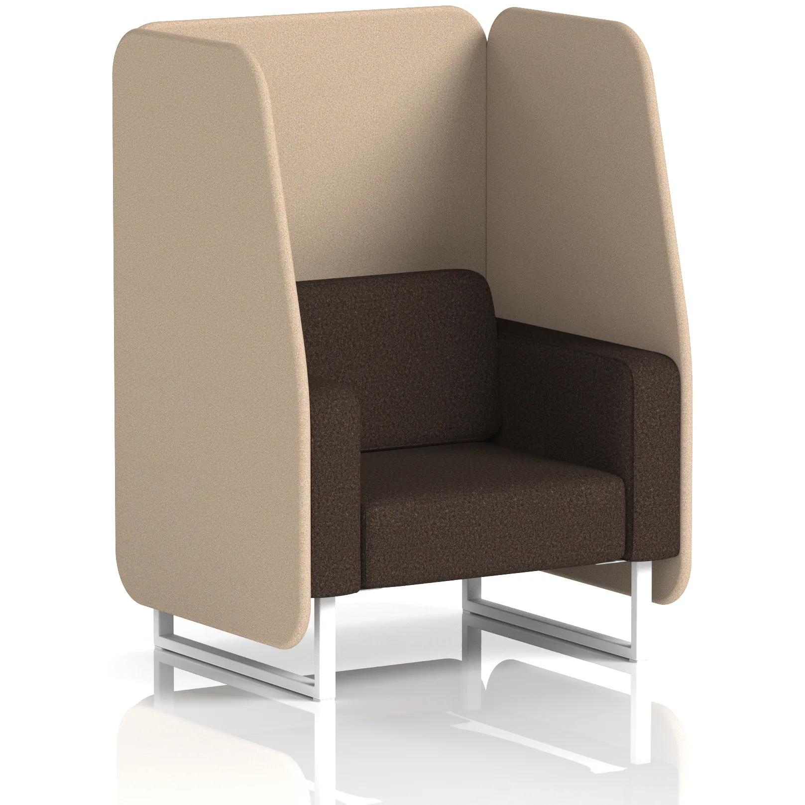 Brixworth 1 to 3 Seater Open Office Privacy Booth