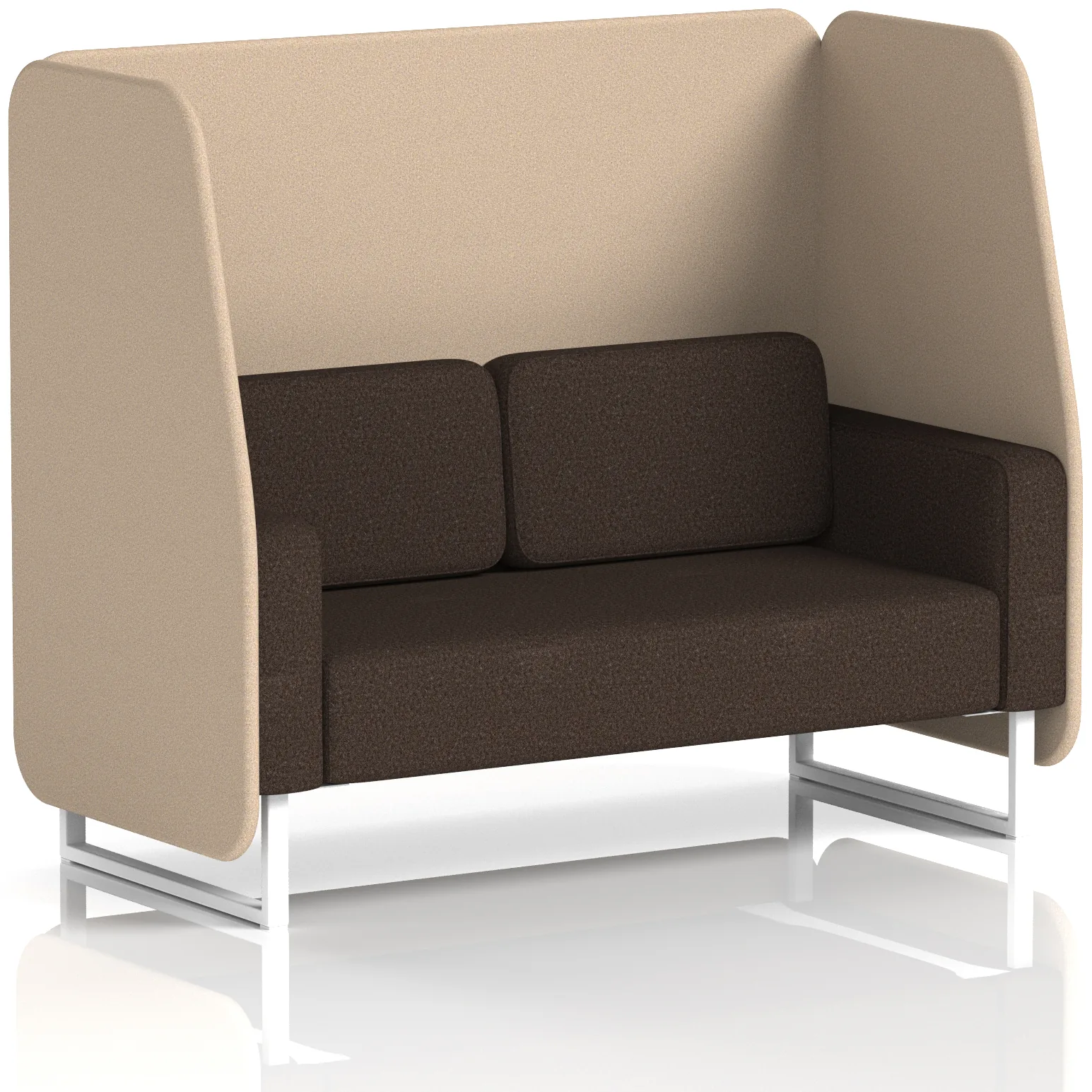 Brixworth 1 to 3 Seater Open Office Privacy Booth