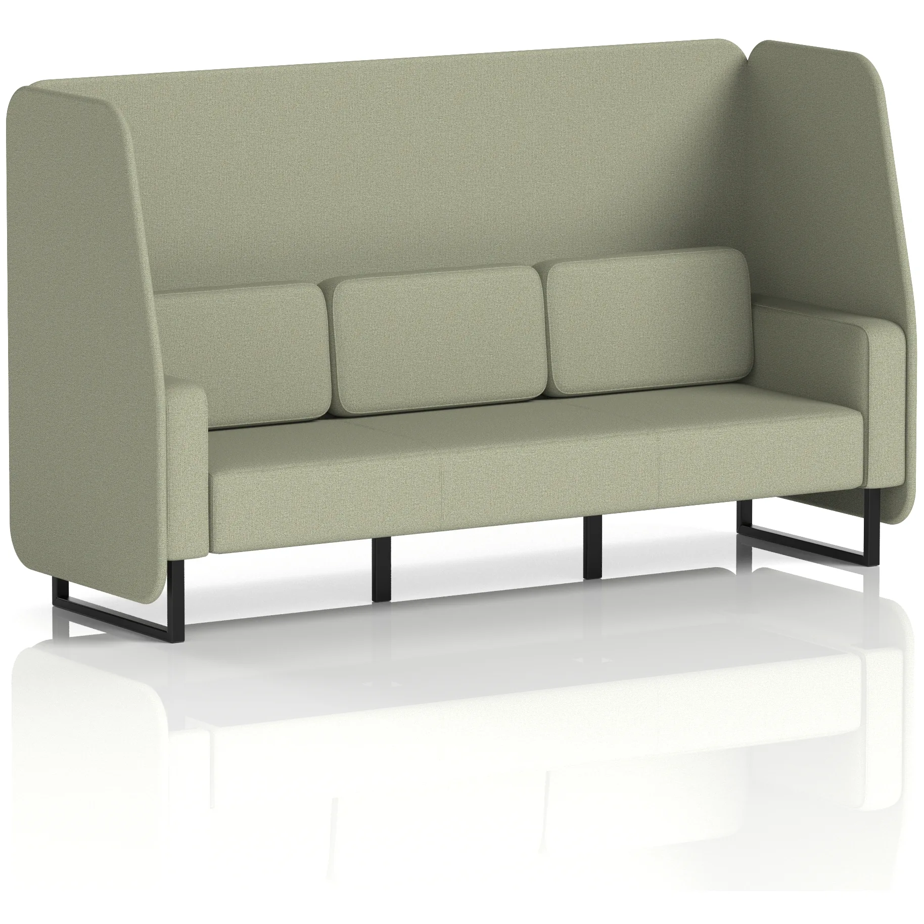 Brixworth 1 to 3 Seater Open Office Privacy Booth