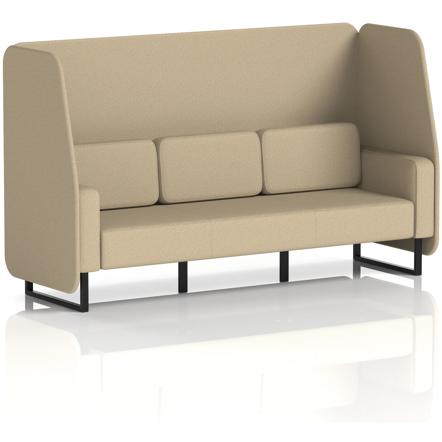 Brixworth 1 to 3 Seater Open Office Privacy Booth
