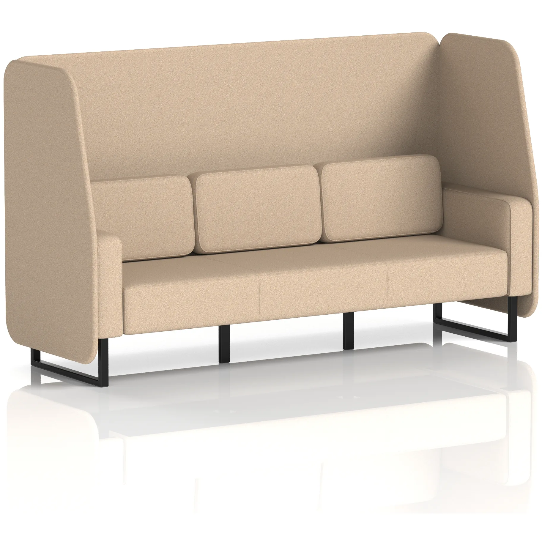 Brixworth 1 to 3 Seater Open Office Privacy Booth