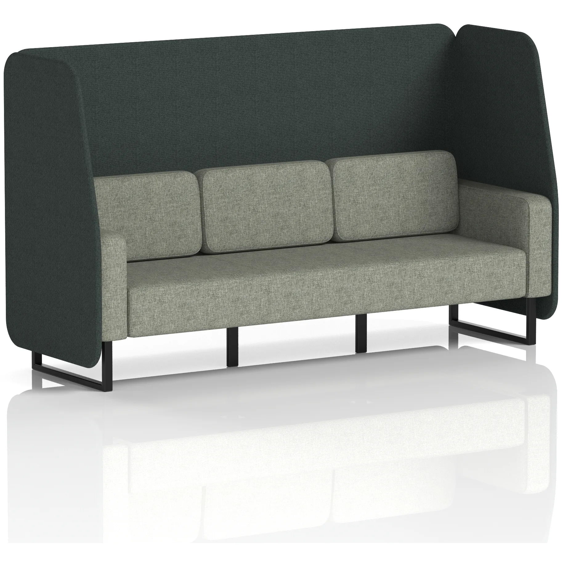 Brixworth 1 to 3 Seater Open Office Privacy Booth