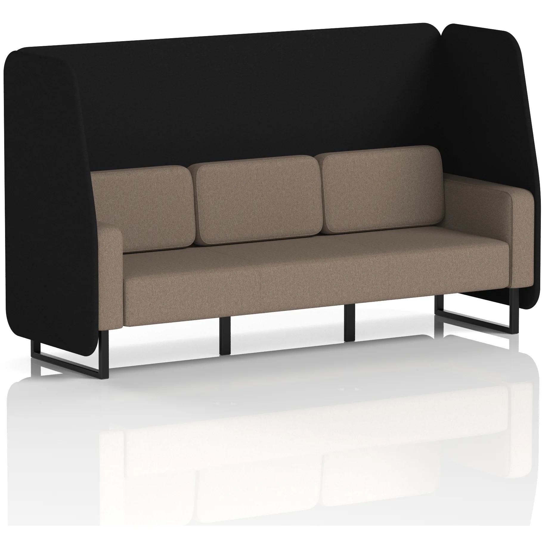 Brixworth 1 to 3 Seater Open Office Privacy Booth