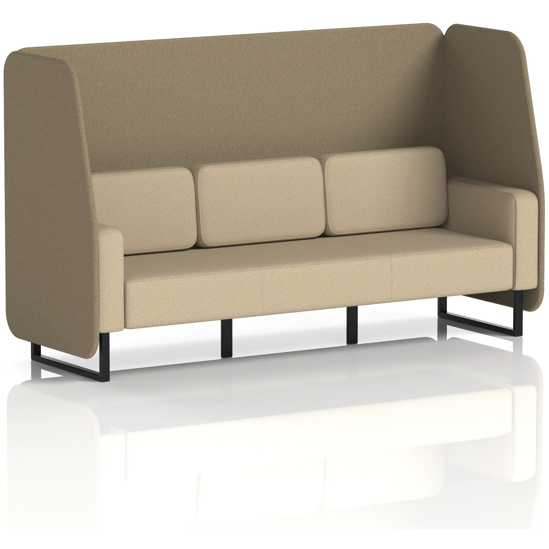 Brixworth 1 to 3 Seater Open Office Privacy Booth