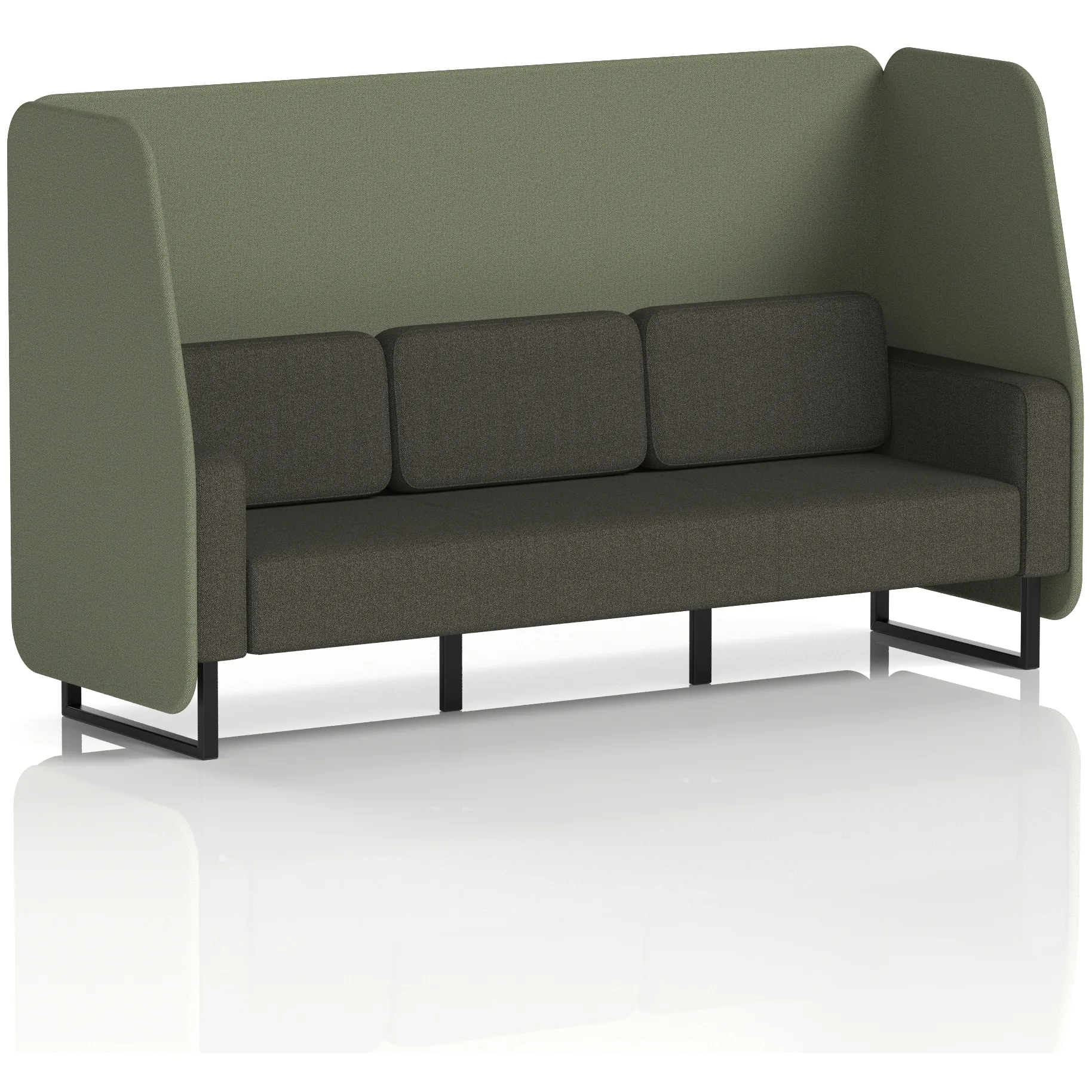 Brixworth 1 to 3 Seater Open Office Privacy Booth