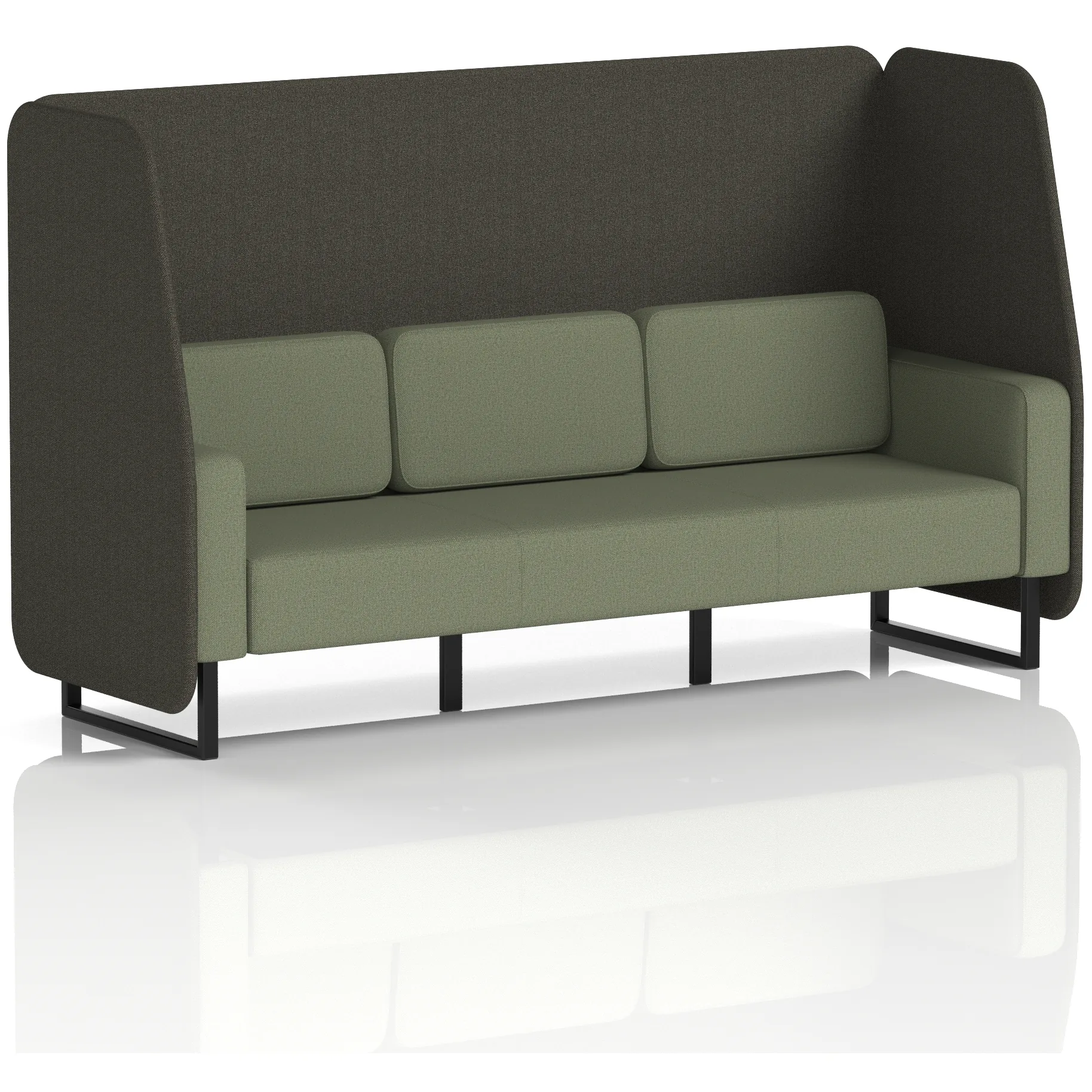 Brixworth 1 to 3 Seater Open Office Privacy Booth
