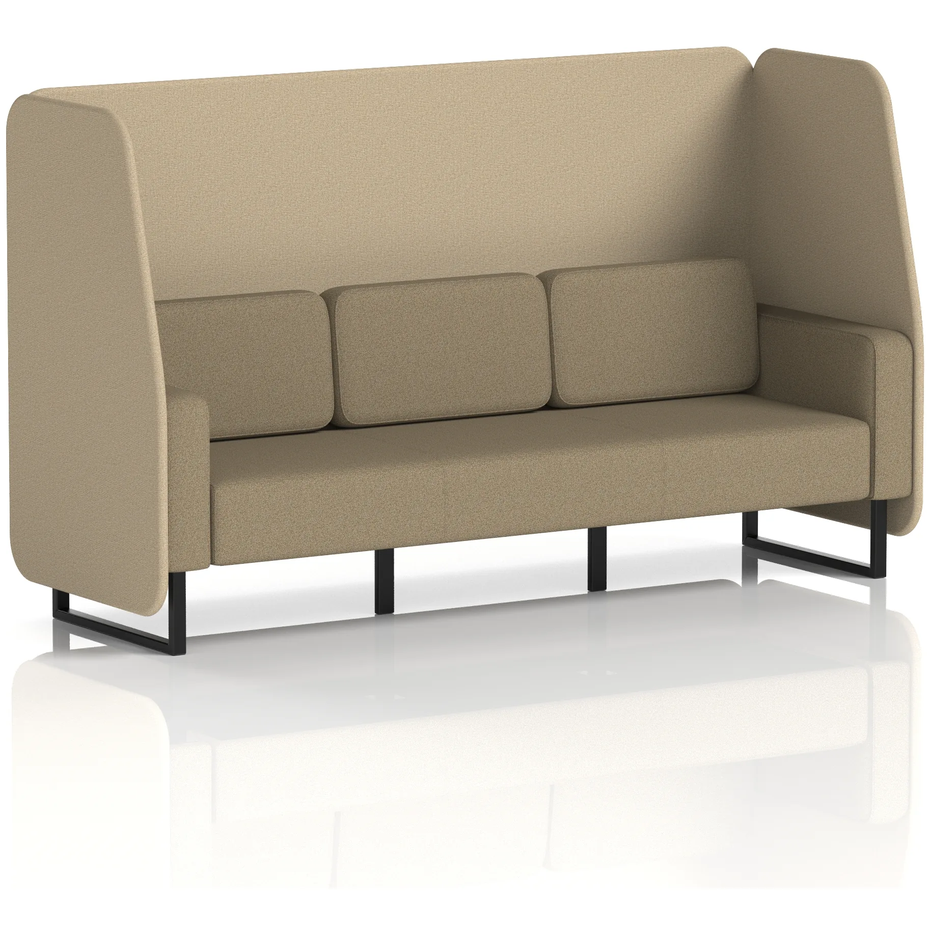 Brixworth 1 to 3 Seater Open Office Privacy Booth