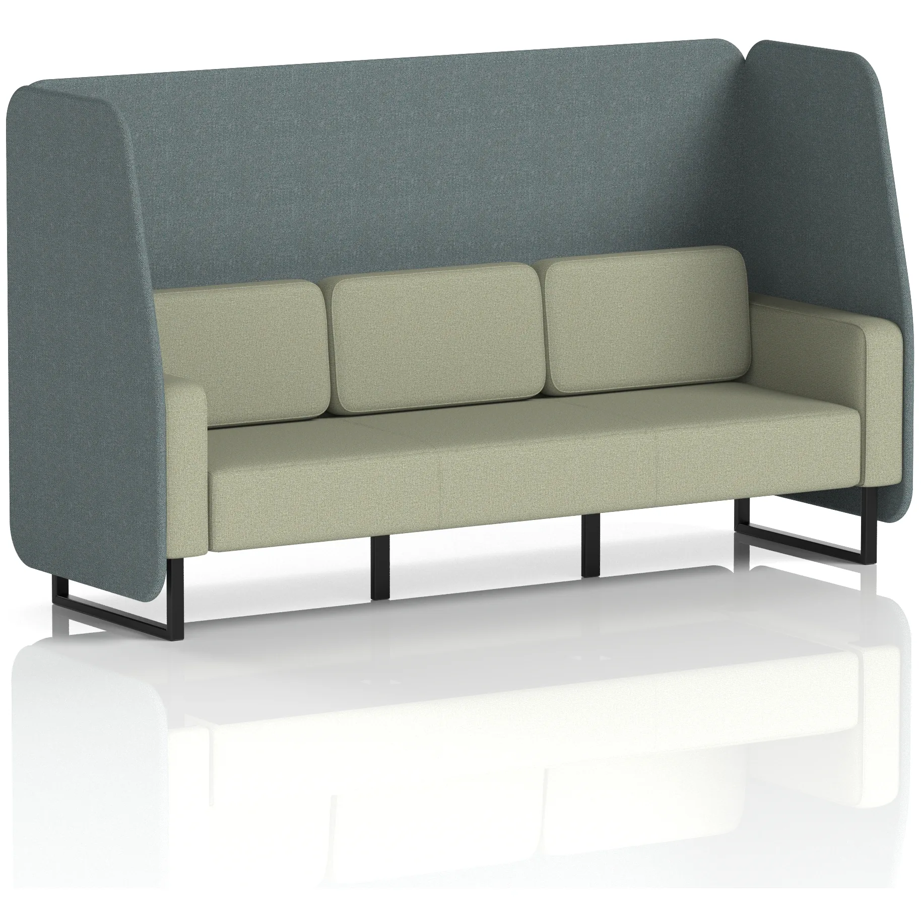 Brixworth 1 to 3 Seater Open Office Privacy Booth