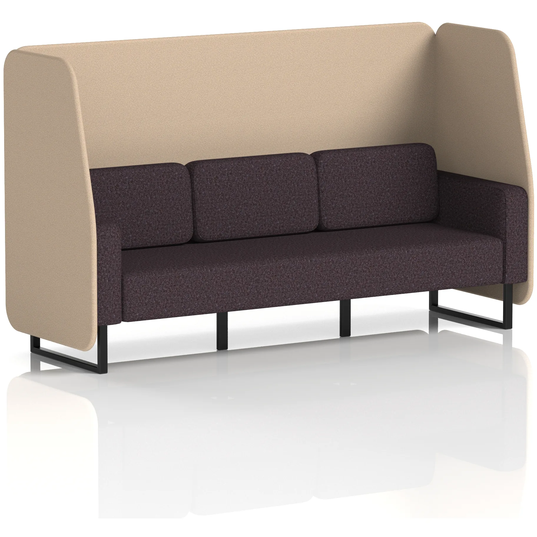 Brixworth 1 to 3 Seater Open Office Privacy Booth