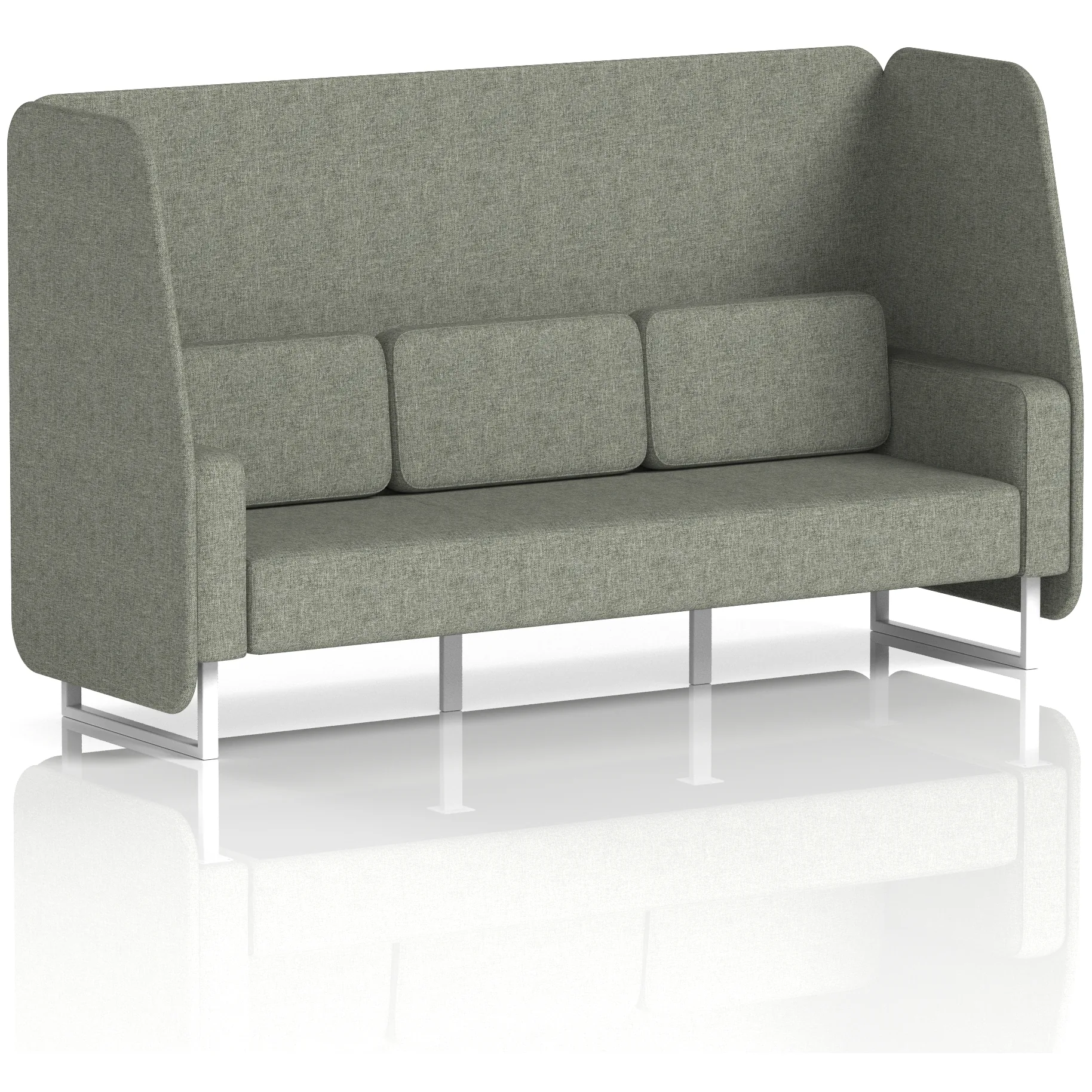 Brixworth 1 to 3 Seater Open Office Privacy Booth