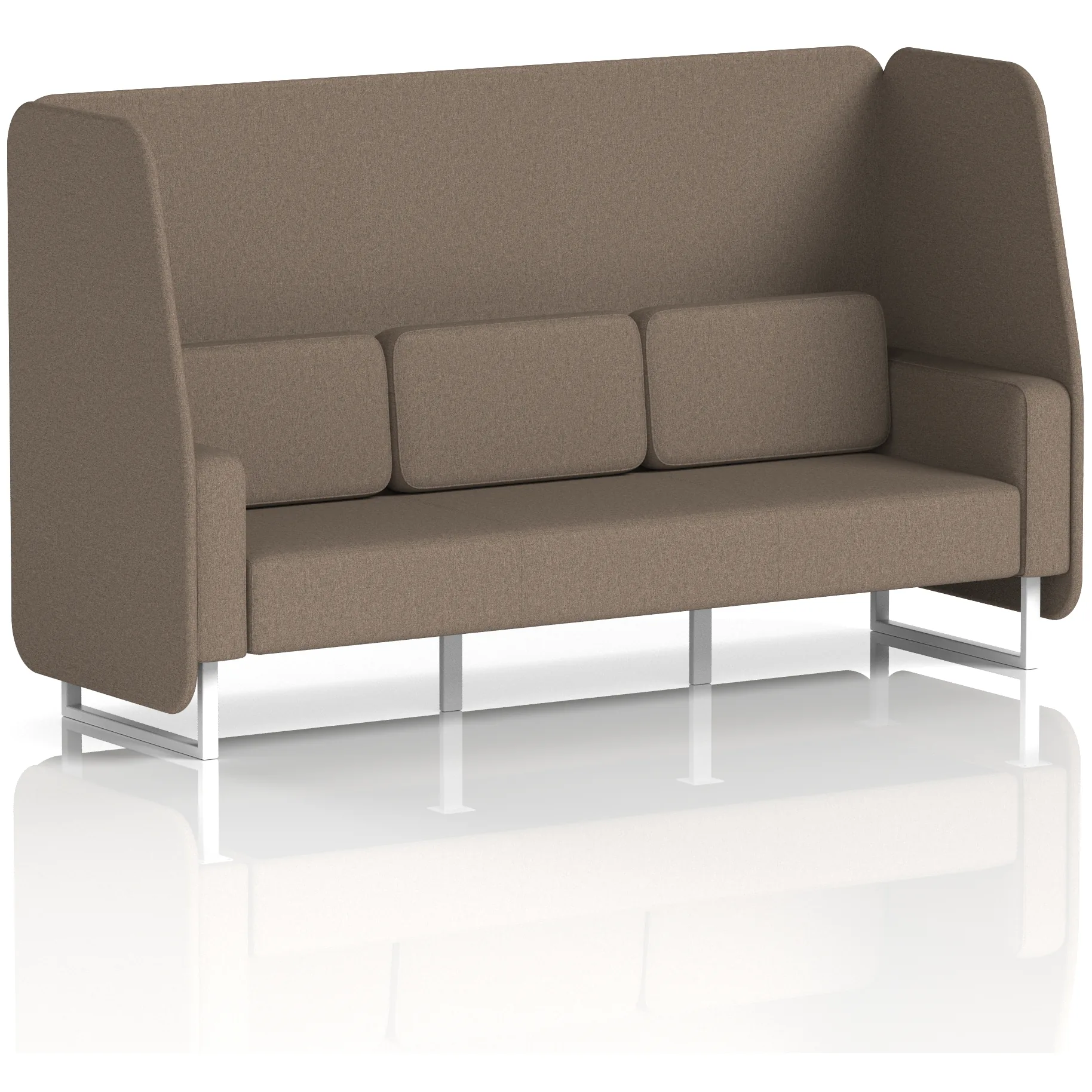 Brixworth 1 to 3 Seater Open Office Privacy Booth