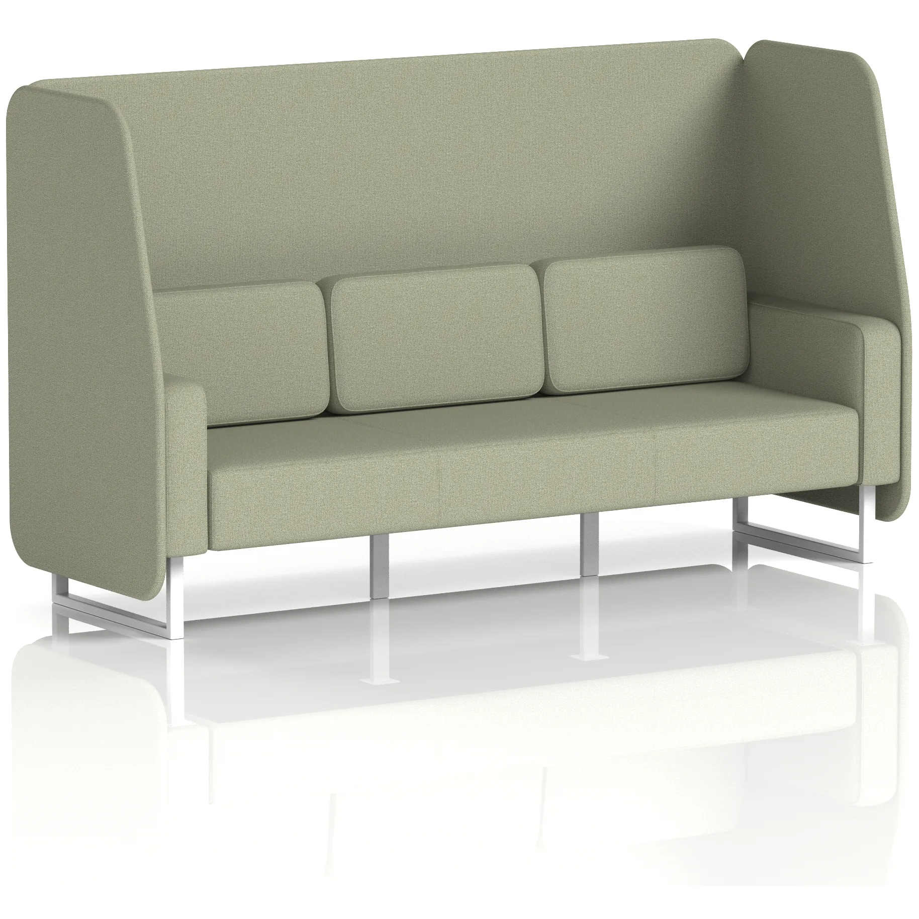 Brixworth 1 to 3 Seater Open Office Privacy Booth