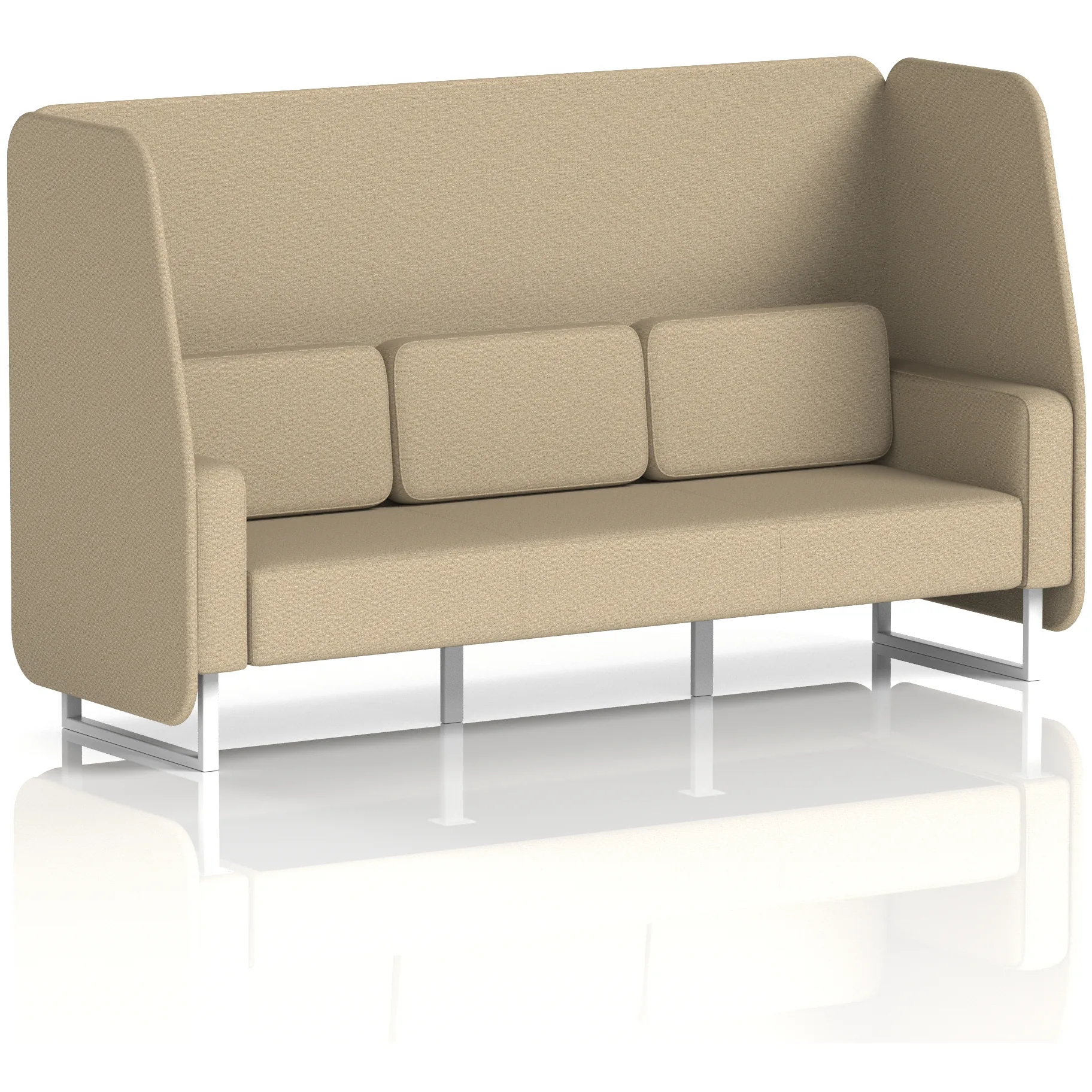 Brixworth 1 to 3 Seater Open Office Privacy Booth