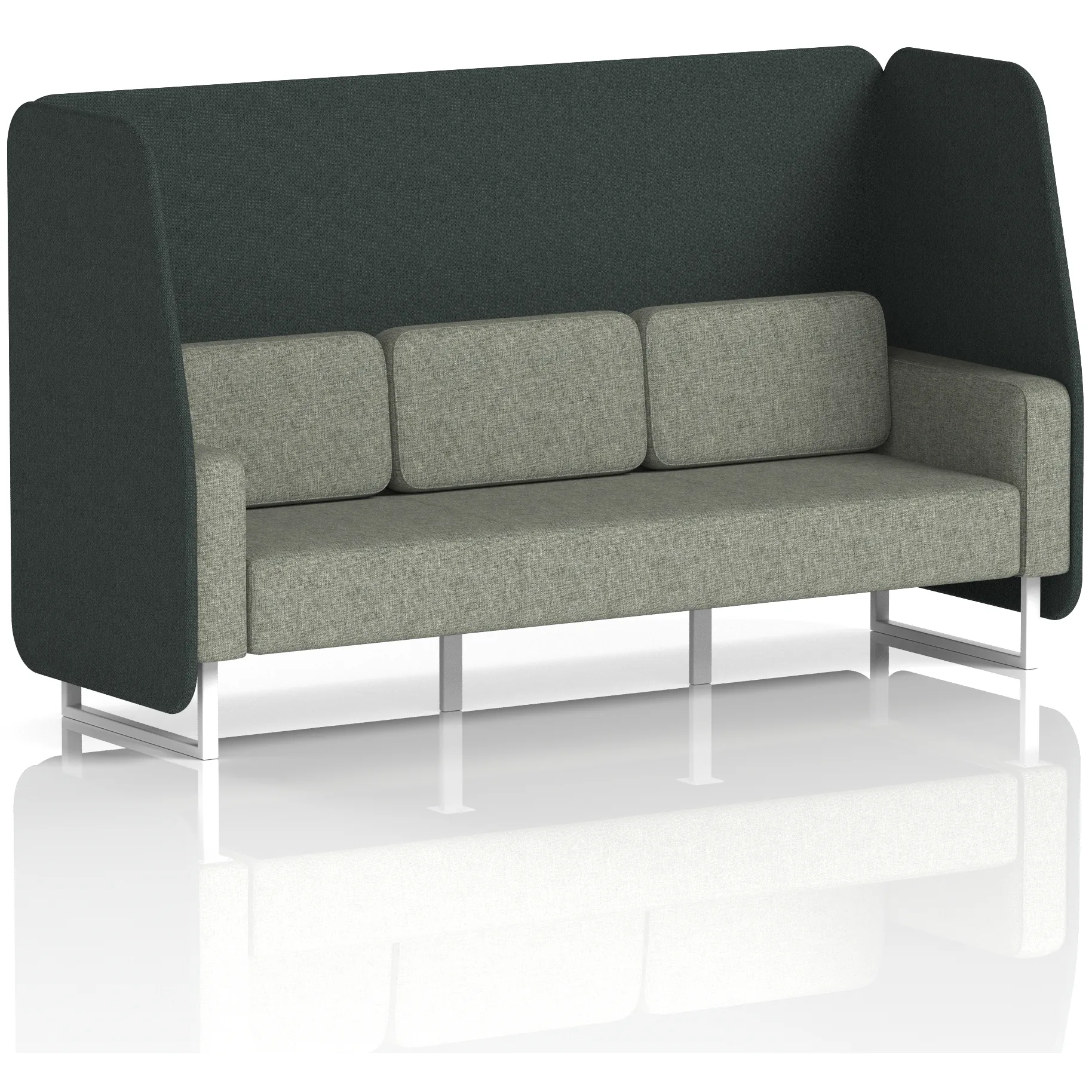 Brixworth 1 to 3 Seater Open Office Privacy Booth