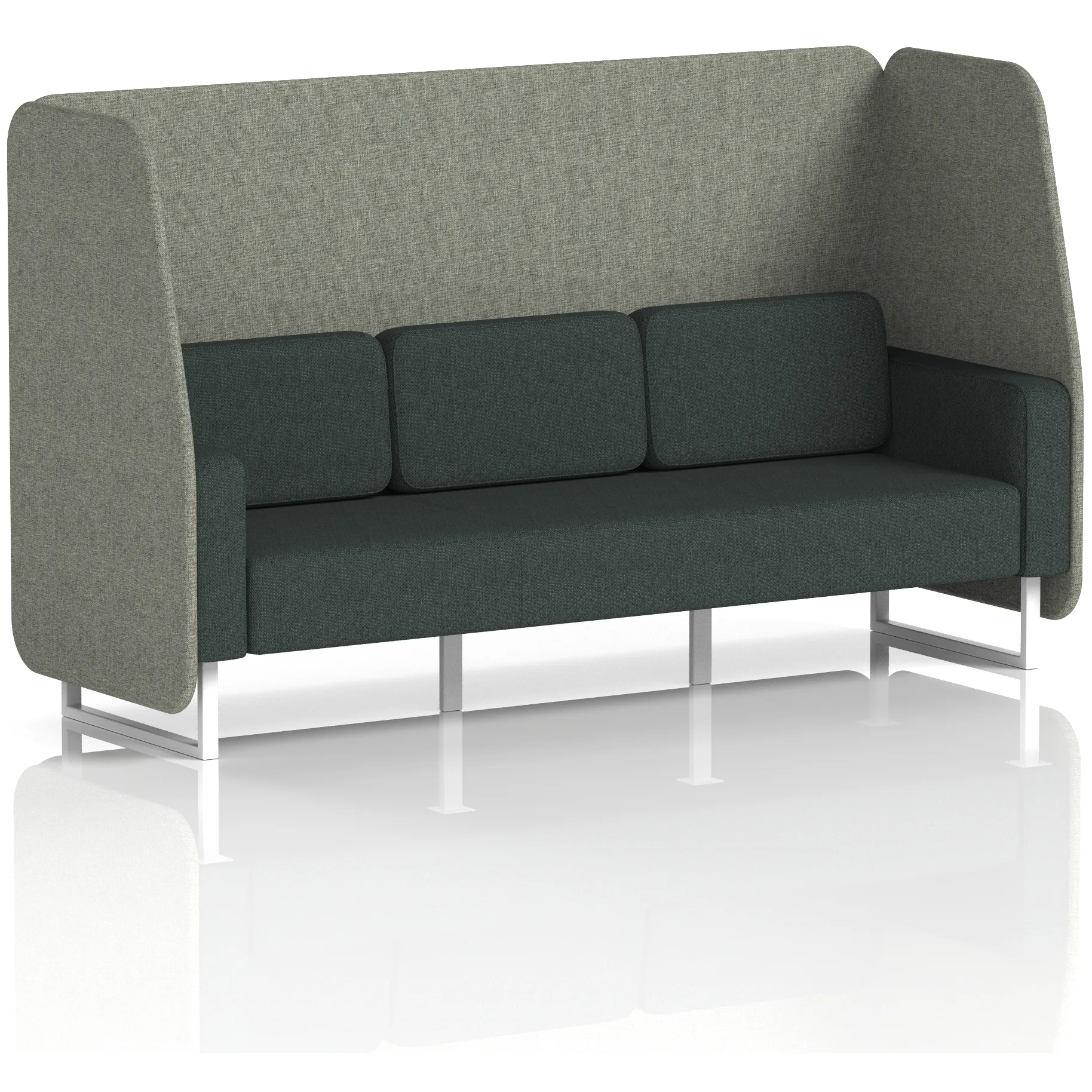 Brixworth 1 to 3 Seater Open Office Privacy Booth