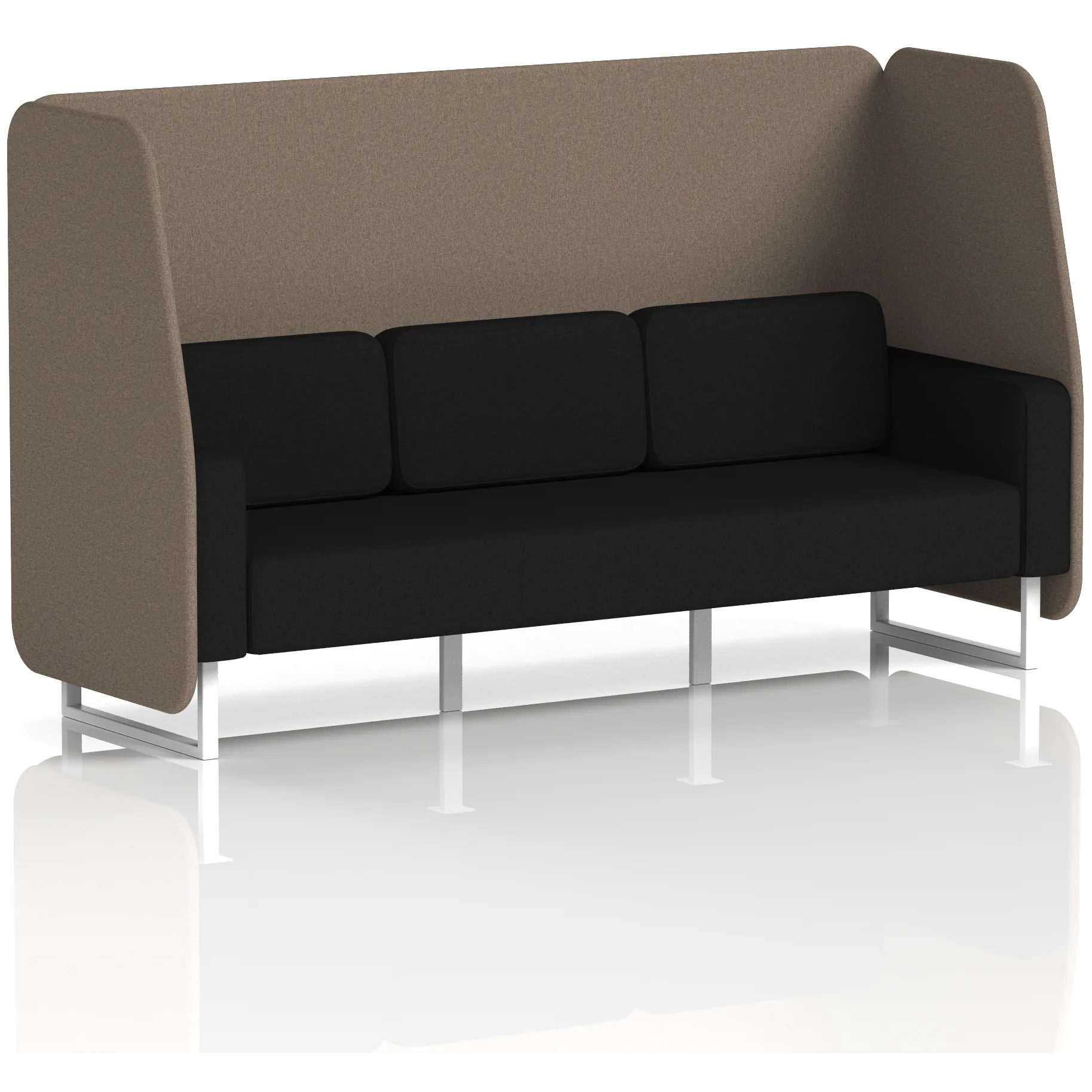 Brixworth 1 to 3 Seater Open Office Privacy Booth