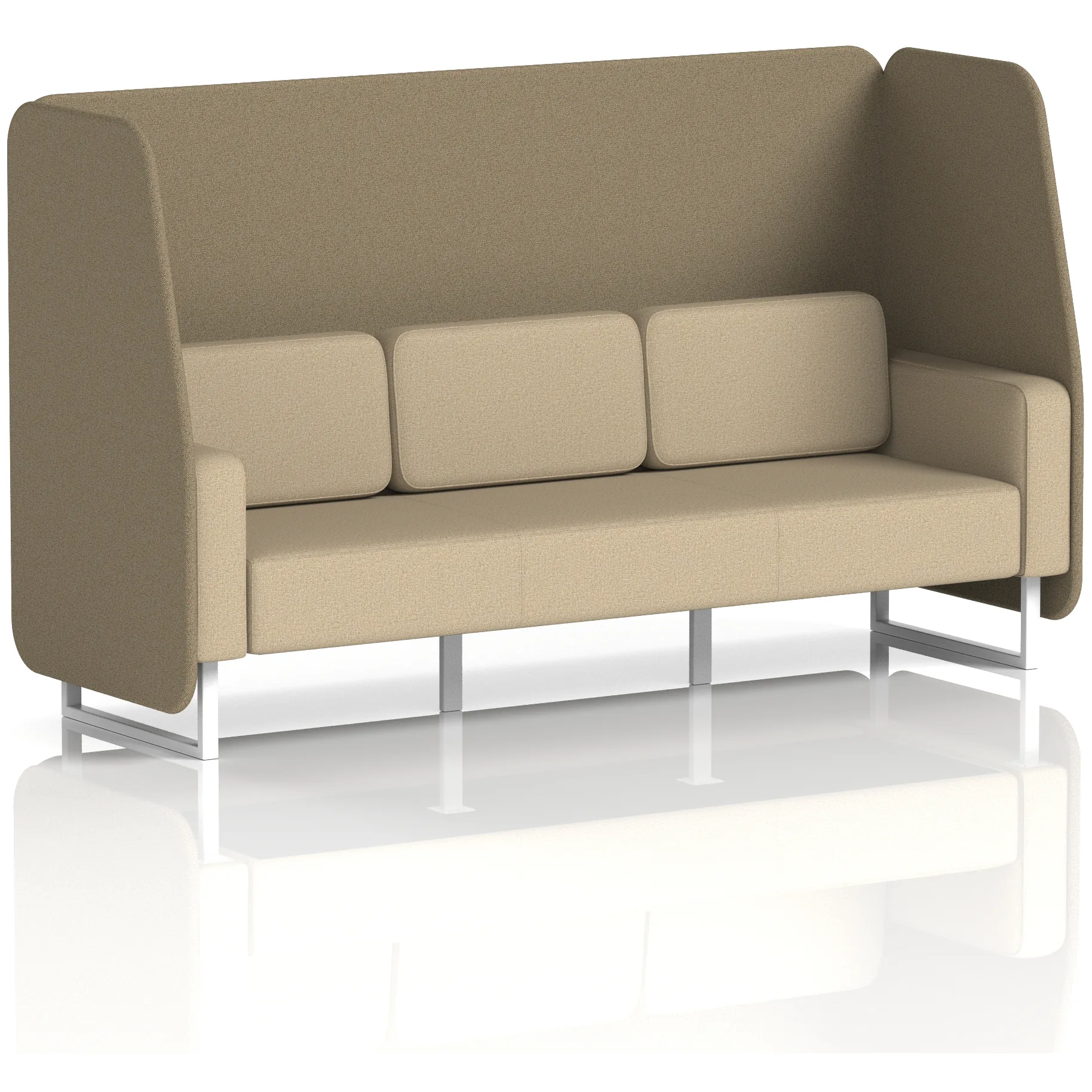 Brixworth 1 to 3 Seater Open Office Privacy Booth
