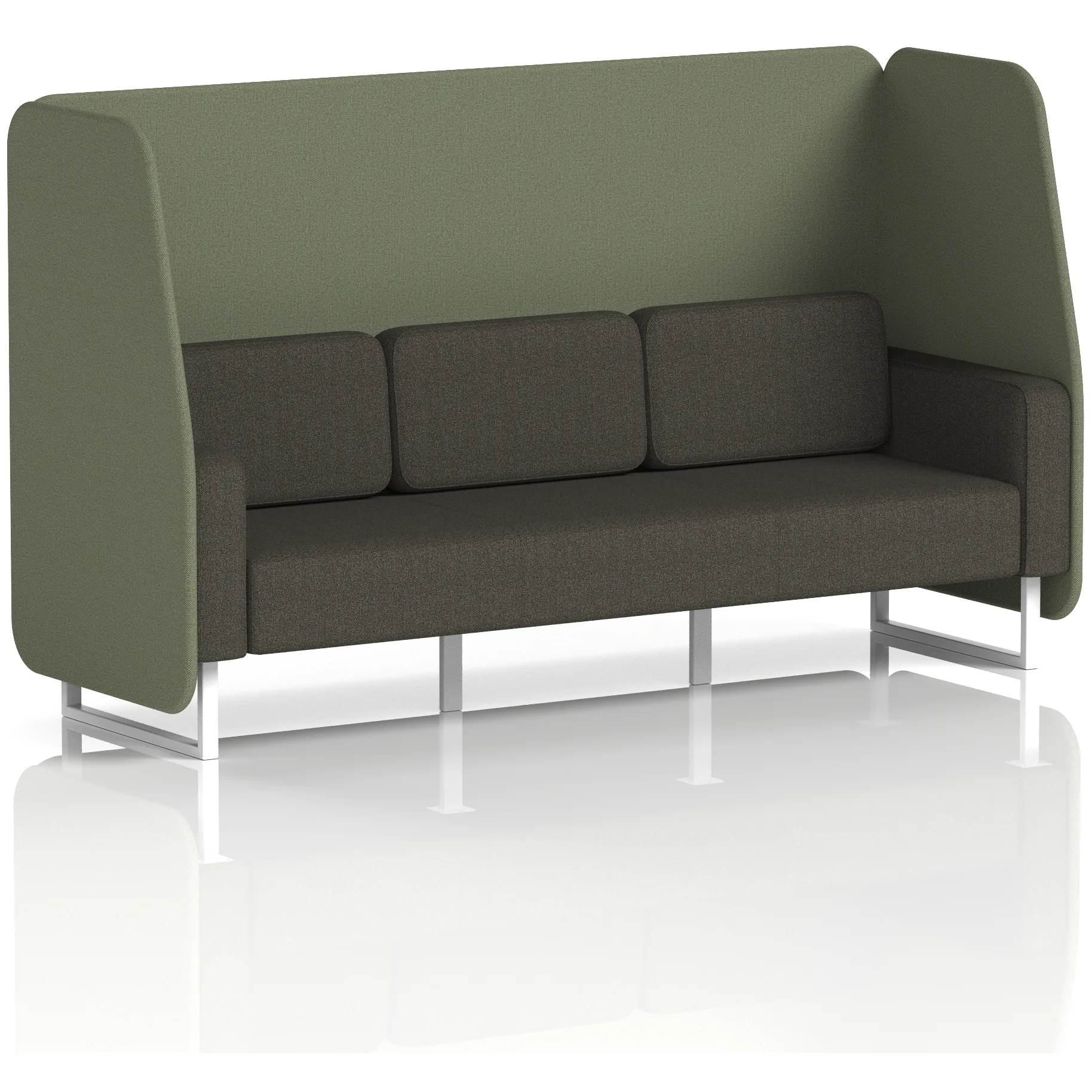 Brixworth 1 to 3 Seater Open Office Privacy Booth
