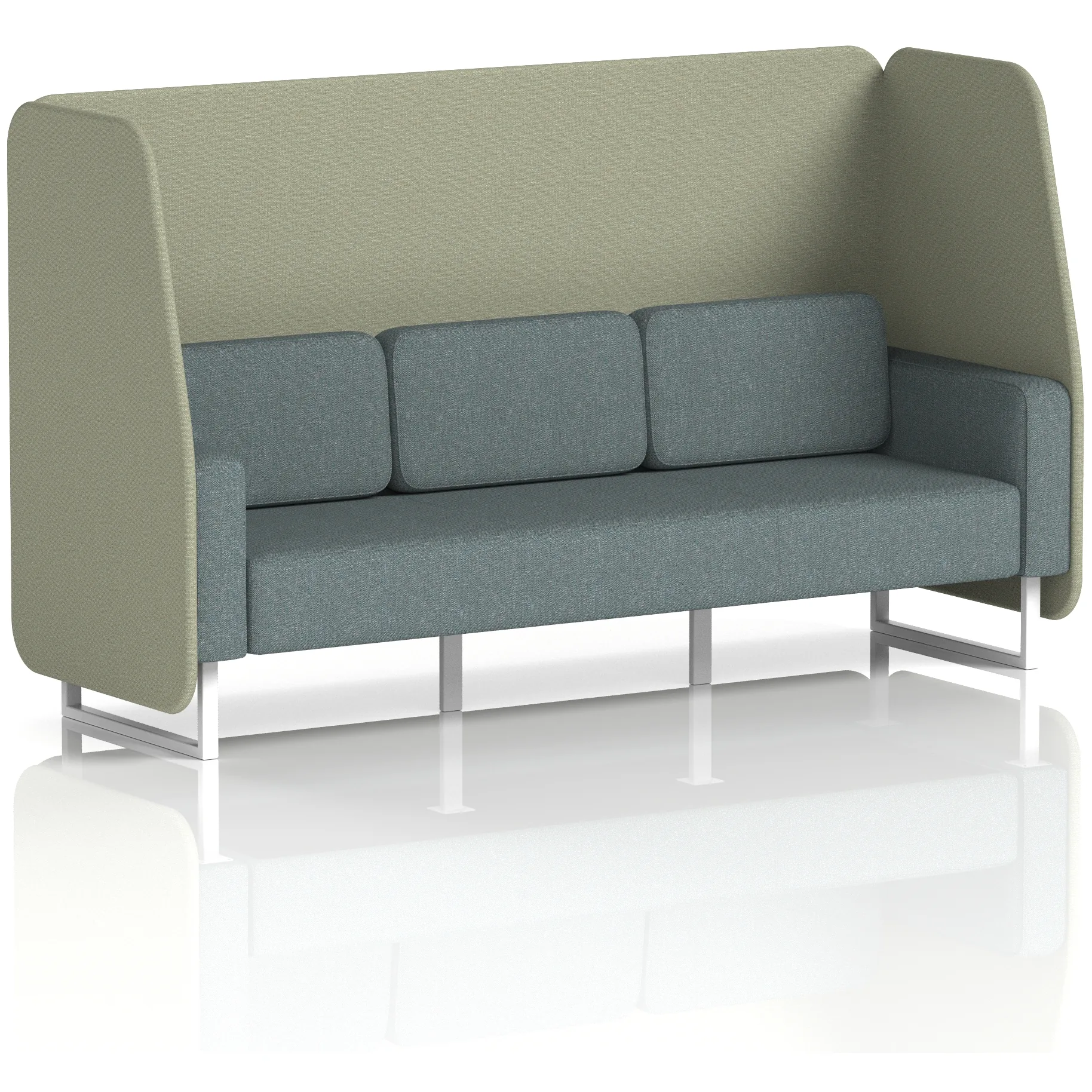 Brixworth 1 to 3 Seater Open Office Privacy Booth